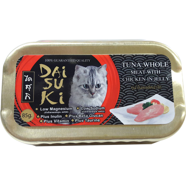 Daisuki Tuna ในเยลลี่หน้าไก่ 85 กรัม