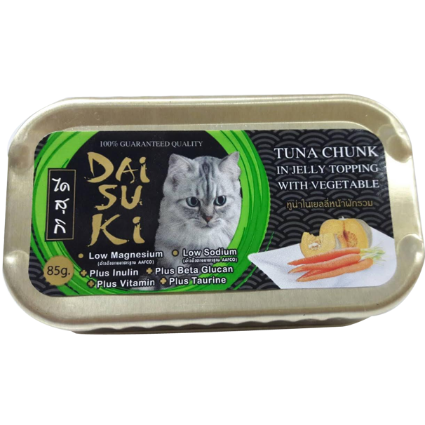 Daisuki Tuna ในเยลลี่หน้าผักรวม 85 กรัม